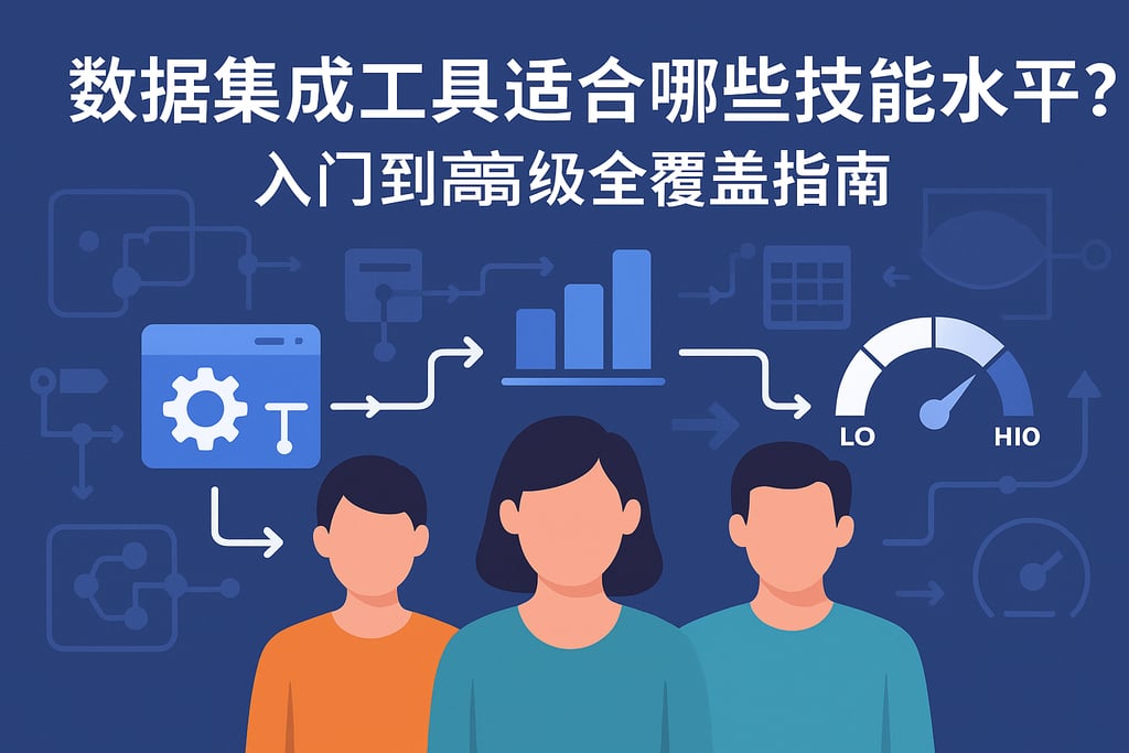 数据集成工具适合哪些技能水平？入门到高级全覆盖指南