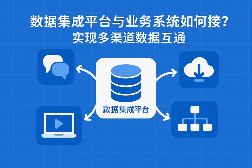 数据集成平台与业务系统如何对接？实现多渠道数据互通