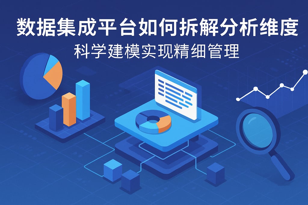 数据集成平台如何拆解分析维度？科学建模实现精细管理