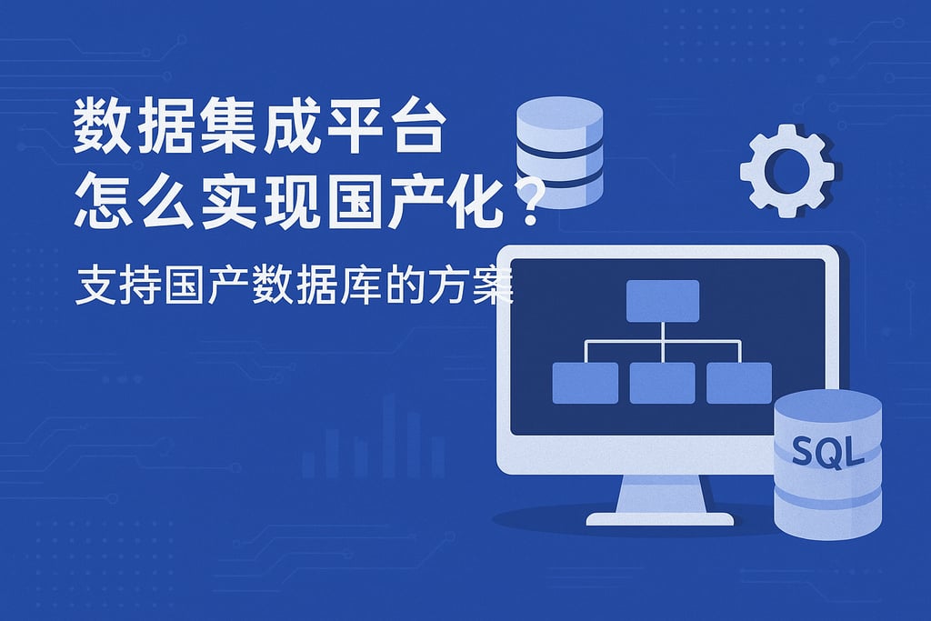 数据集成平台怎么实现国产化？支持国产数据库的方案