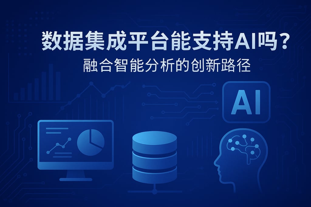 数据集成平台能支持AI吗？融合智能分析的创新路径