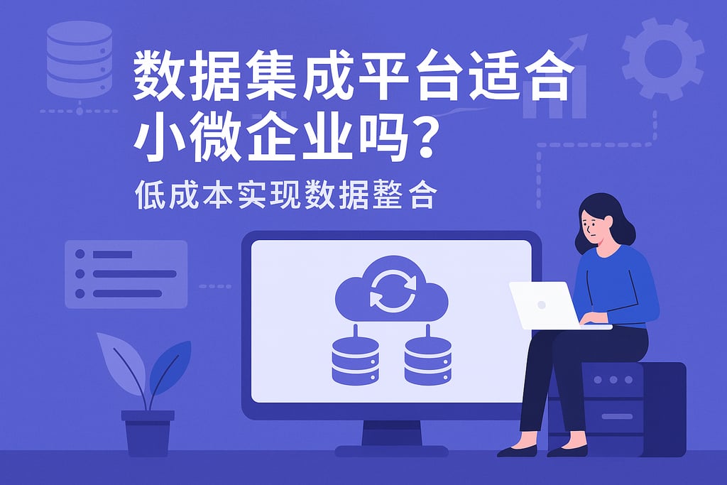 数据集成平台适合小微企业吗？低成本实现数据整合