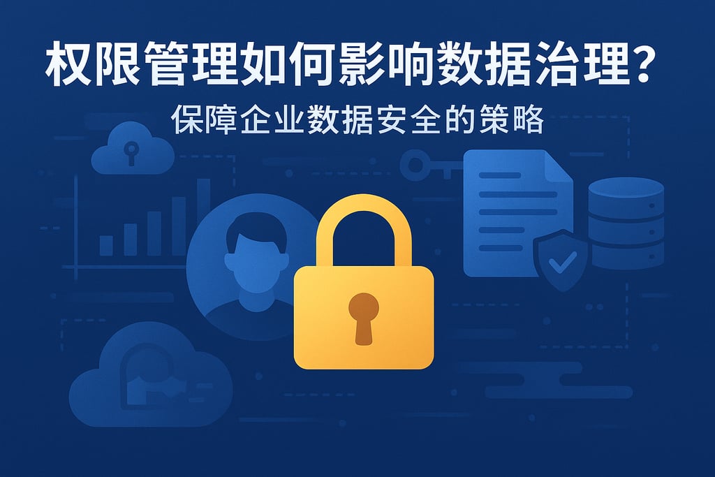 权限管理如何影响数据治理？保障企业数据安全的策略