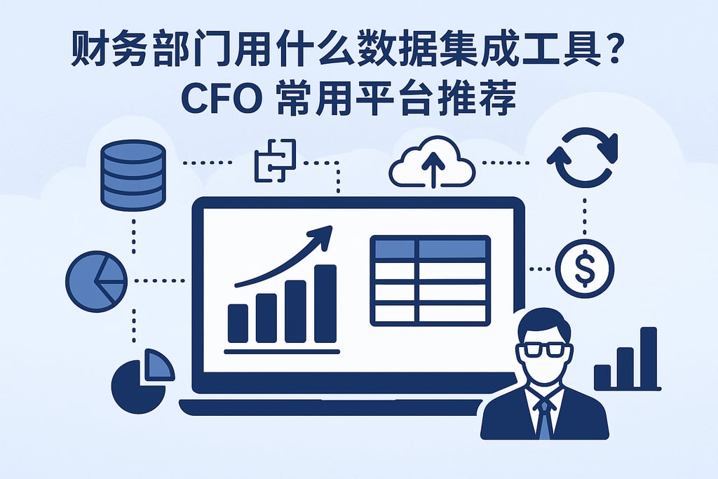 财务部门用什么数据集成工具？CFO常用平台推荐