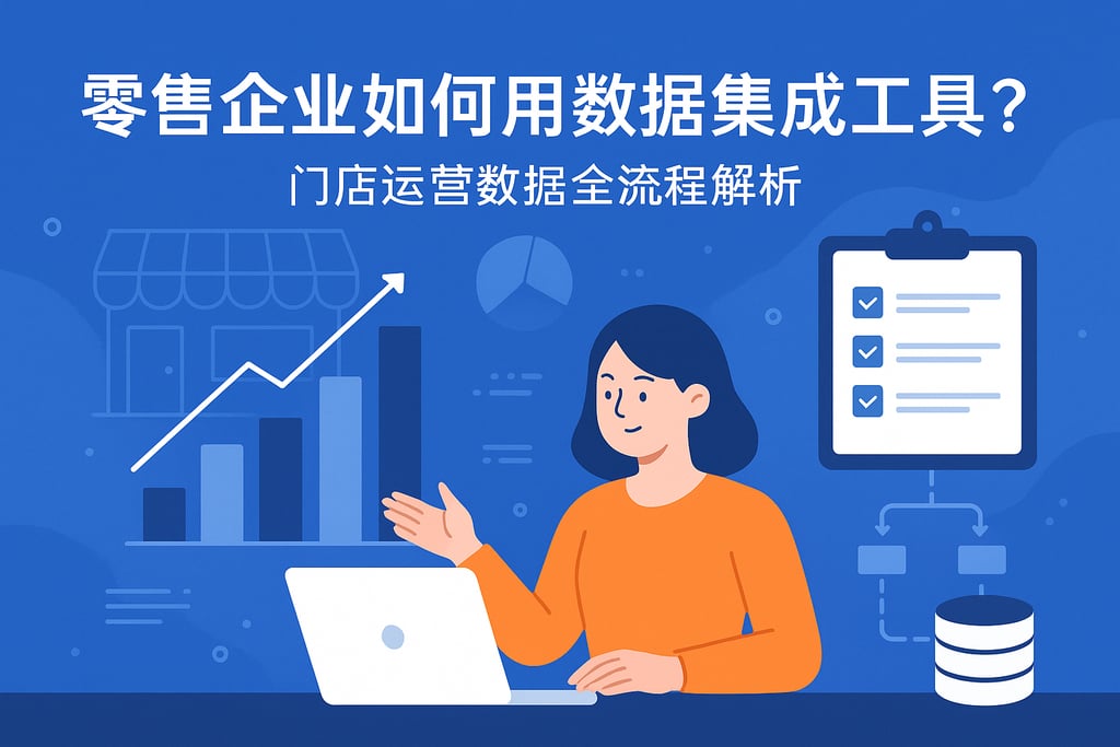 零售企业如何用数据集成工具？门店运营数据全流程解析