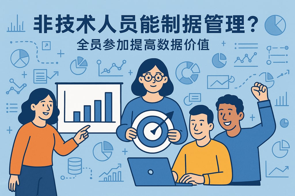 非技术人员能数据治理吗？全员参与提高数据价值
