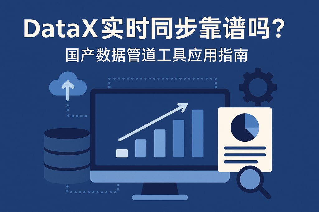 DataX实时同步靠谱吗？国产数据管道工具应用指南