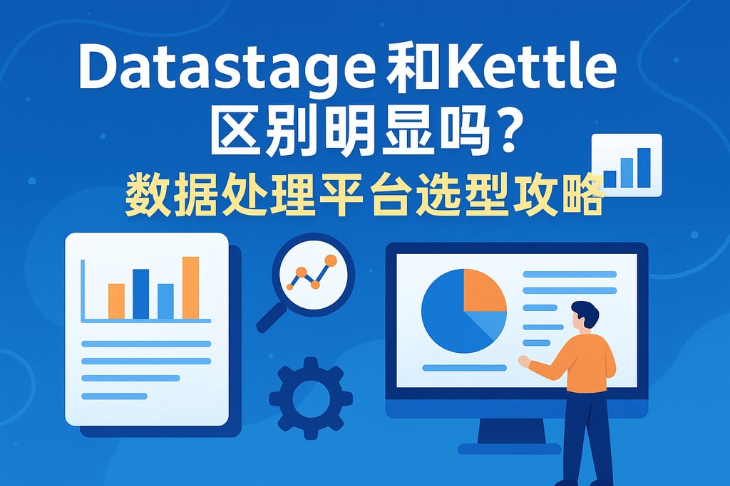 Datastage和Kettle区别明显吗？数据处理平台选型攻略