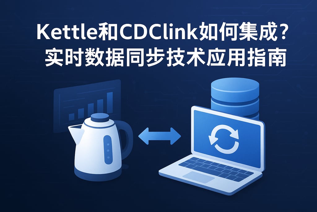 Kettle和CDClink如何集成？实时数据同步技术应用指南