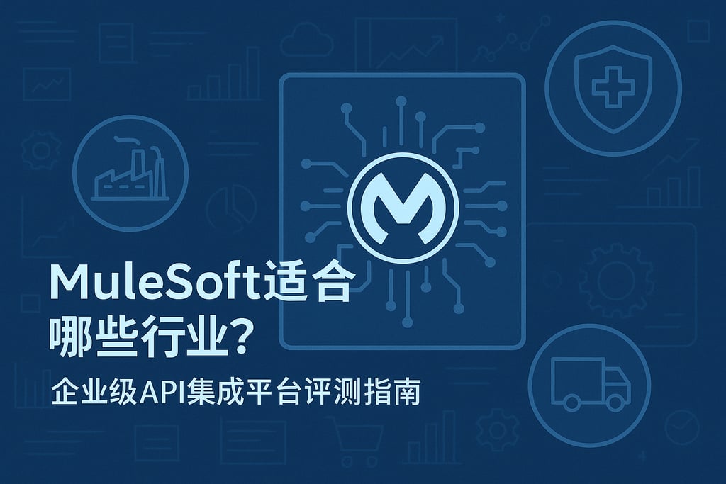 Mulesoft适合哪些行业？企业级API集成平台评测指南