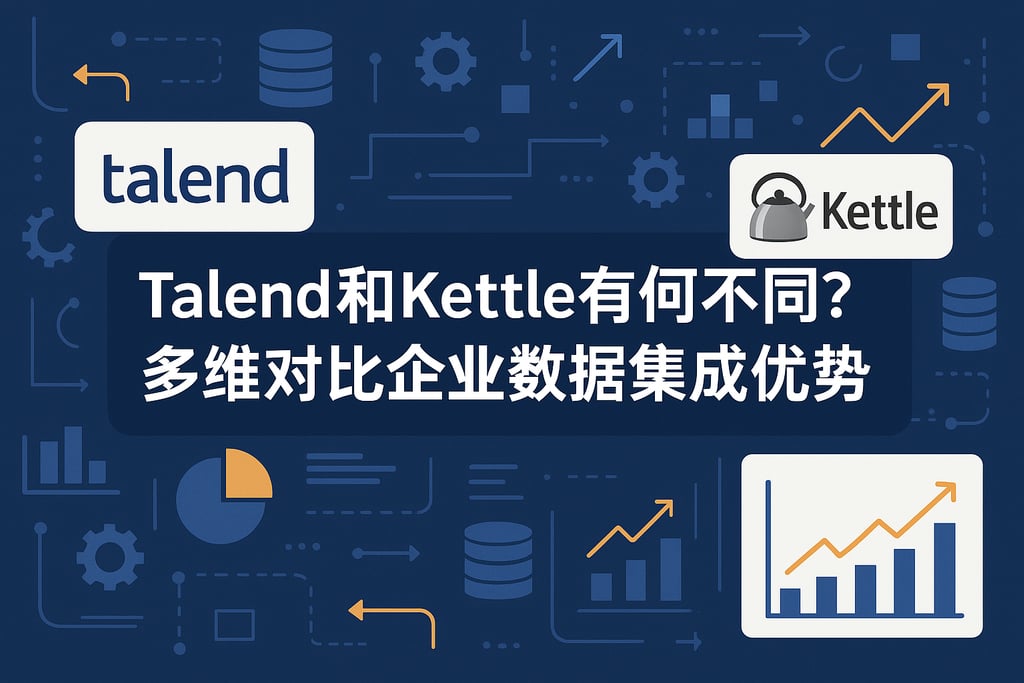 Talend和Kettle有何不同？多维对比企业数据集成优势