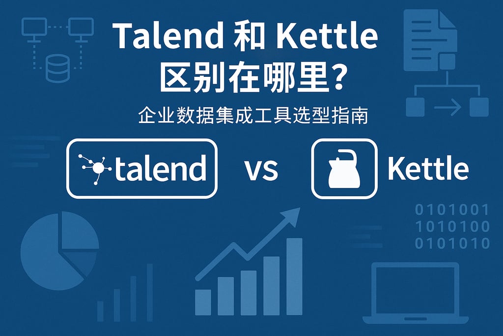 Talend和kettle区别在哪里？企业数据集成工具选型指南