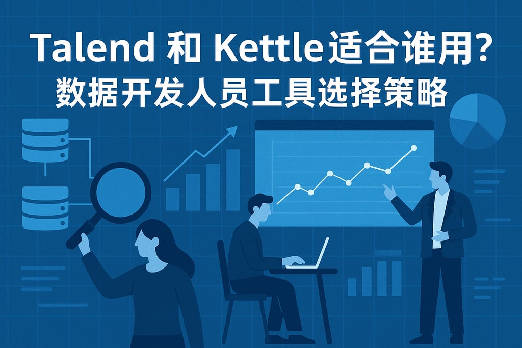 Talend和kettle适合谁用？数据开发人员工具选择策略