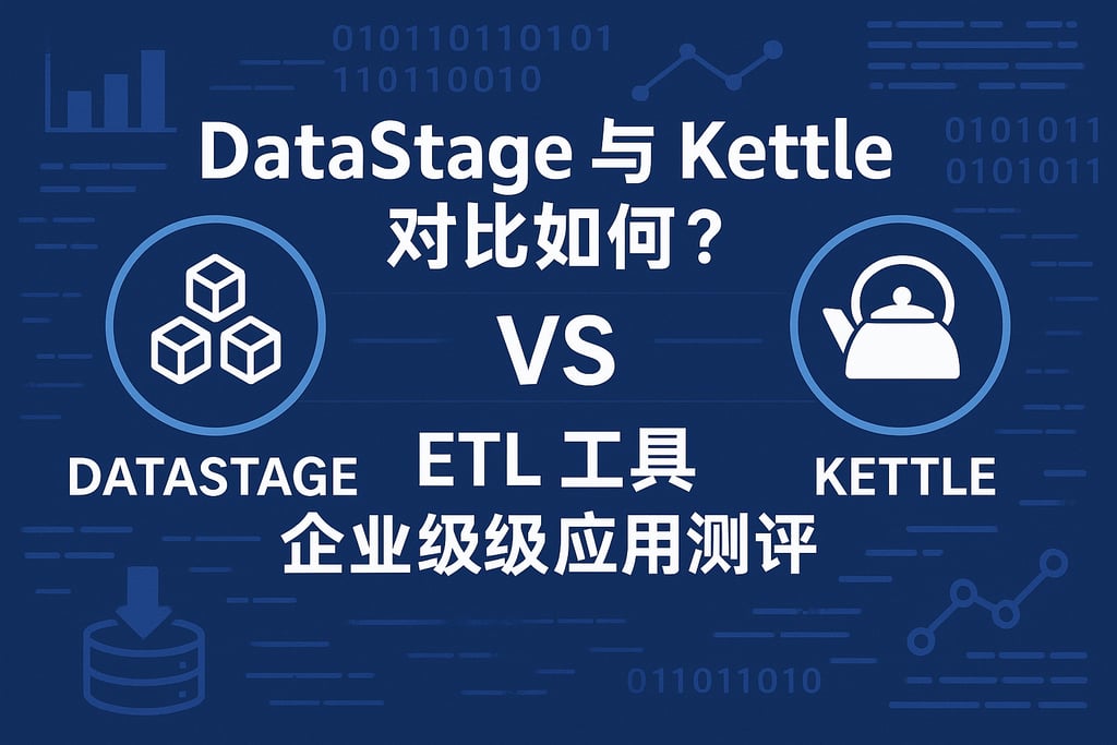 datastage与kettle对比如何？ETL工具企业级应用测评
