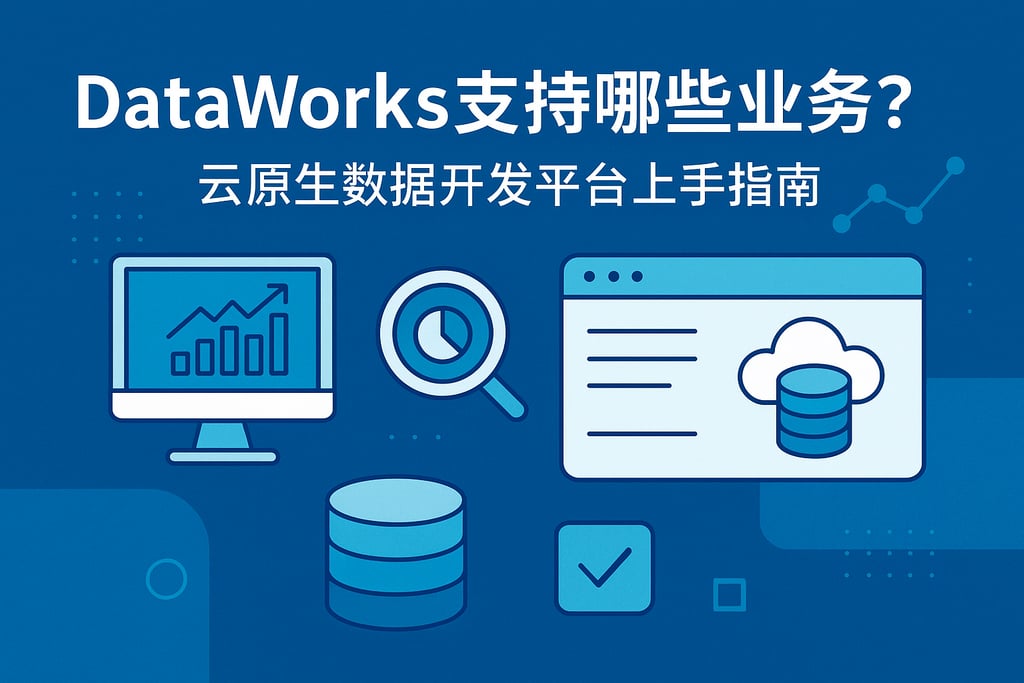 dataworks支持哪些业务？云原生数据开发平台上手指南