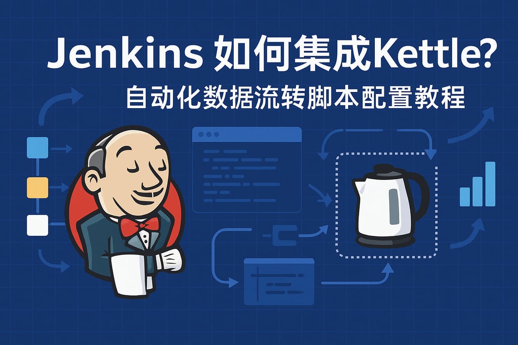 jenkins如何集成kettle？自动化数据流转脚本配置教程