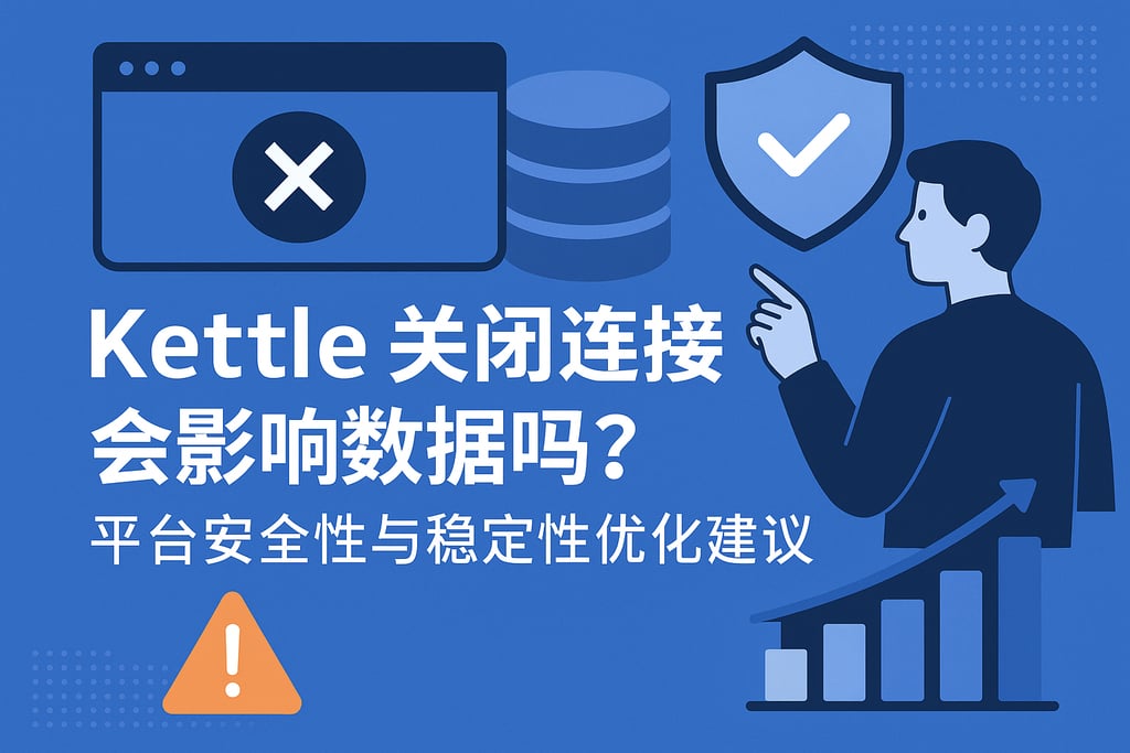 kettle关闭连接会影响数据吗？平台安全性与稳定性优化建议