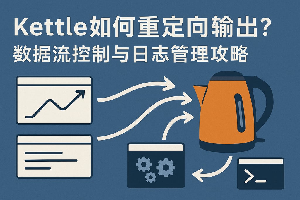 kettle如何重定向输出？数据流控制与日志管理攻略