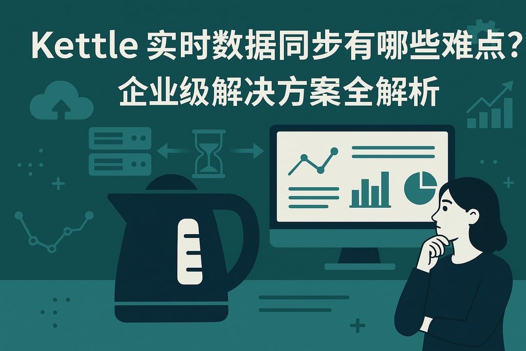 kettle实时数据同步有哪些难点？企业级解决方案全解析