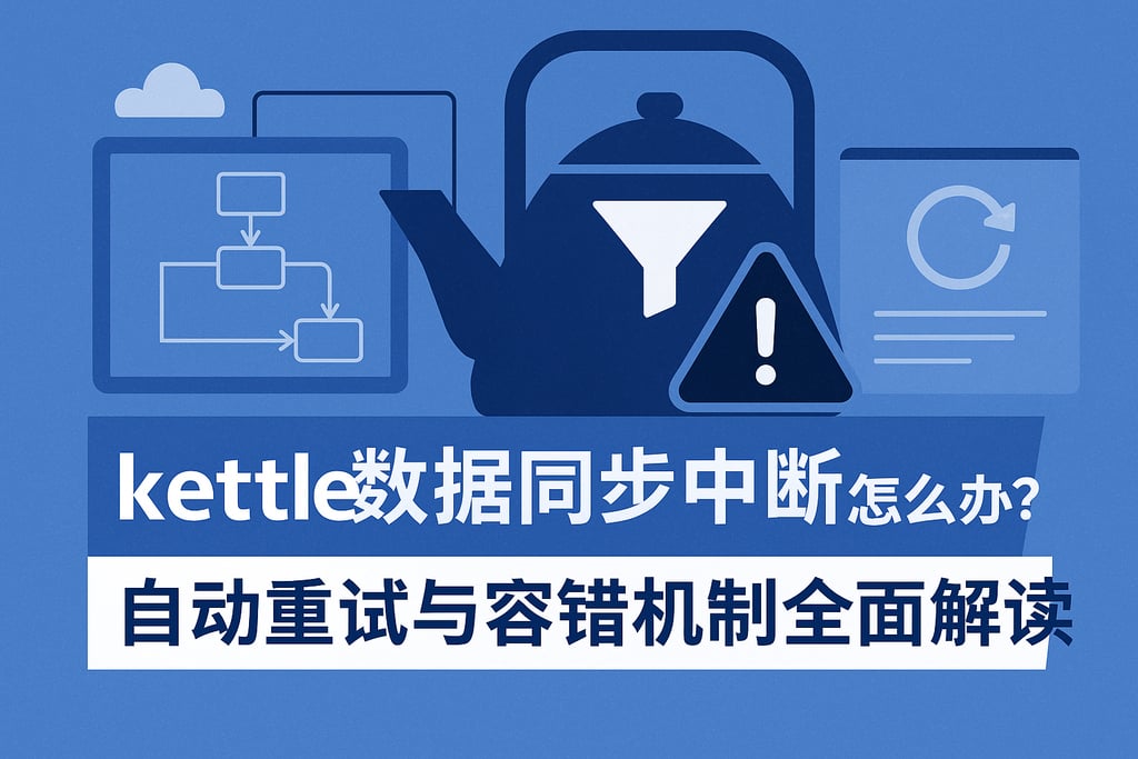 kettle数据同步中断怎么办？自动重试与容错机制全面解读