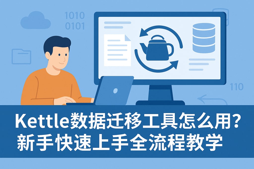 kettle数据迁移工具怎么用？新手快速上手全流程教学