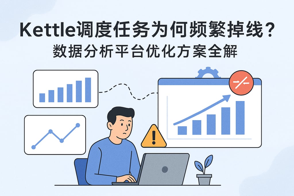 kettle调度任务为何频繁掉线？数据分析平台优化方案全解