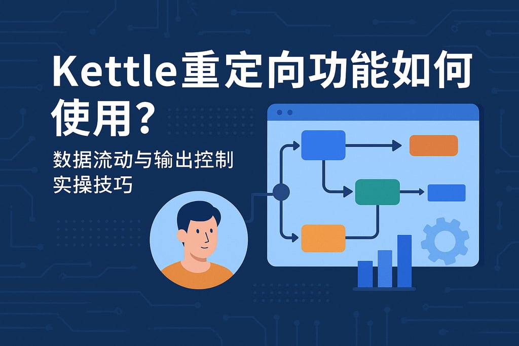 kettle重定向功能如何使用？数据流动与输出控制实操技巧