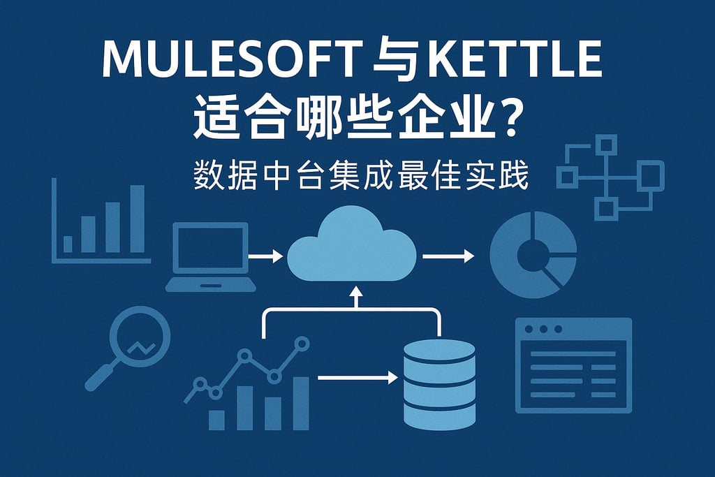 mulesoft与kettle适合哪些企业？数据中台集成最佳实践