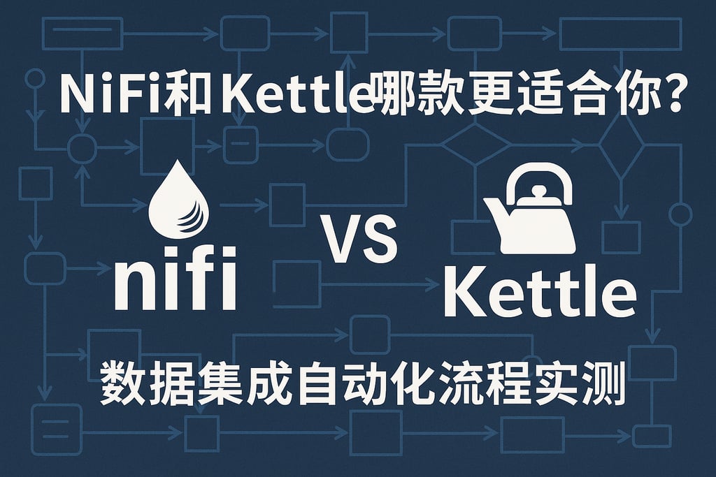 nifi和kettle哪款更适合你？数据集成自动化流程实测