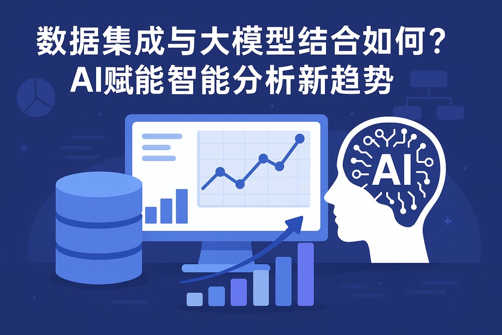 数据集成与大模型结合如何？AI赋能智能分析新趋势