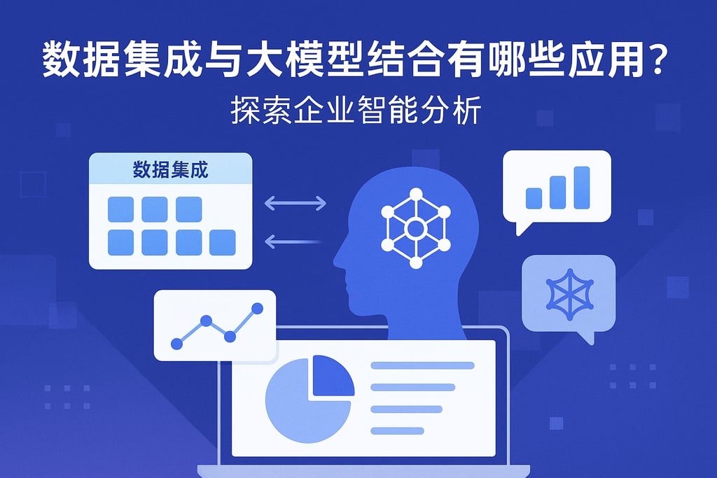 数据集成与大模型结合有哪些应用？探索企业智能分析