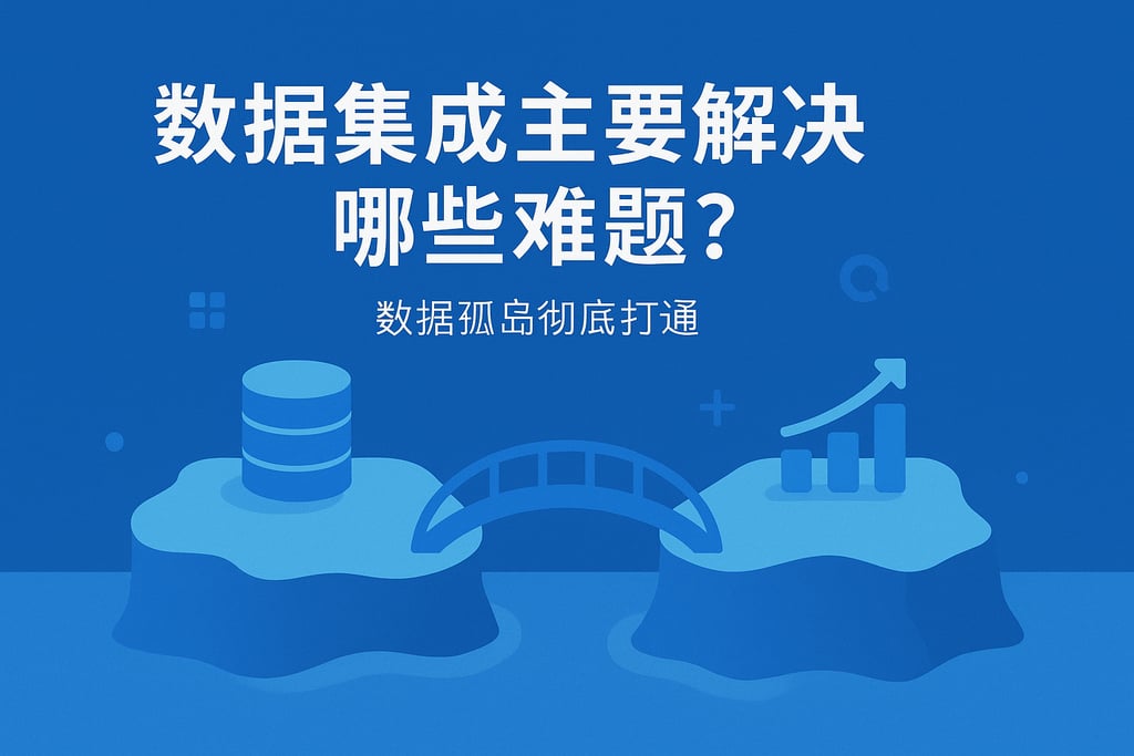 数据集成主要解决哪些难题？数据孤岛彻底打通