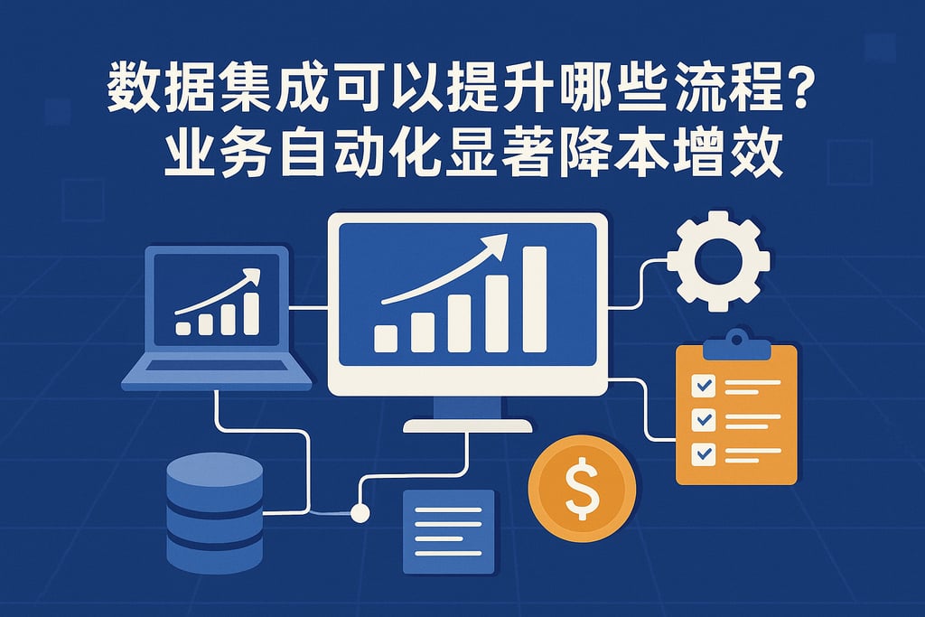 数据集成可以提升哪些流程？业务自动化显著降本增效