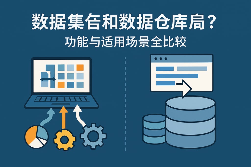 数据集成和数据仓库有何区别？功能与适用场景全对比