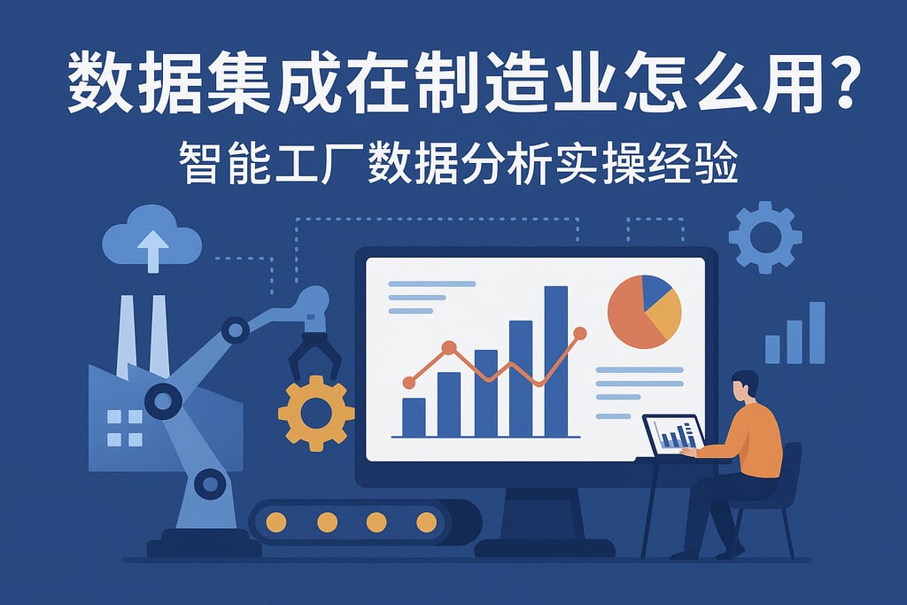 数据集成在制造业怎么用？智能工厂数据分析实操经验