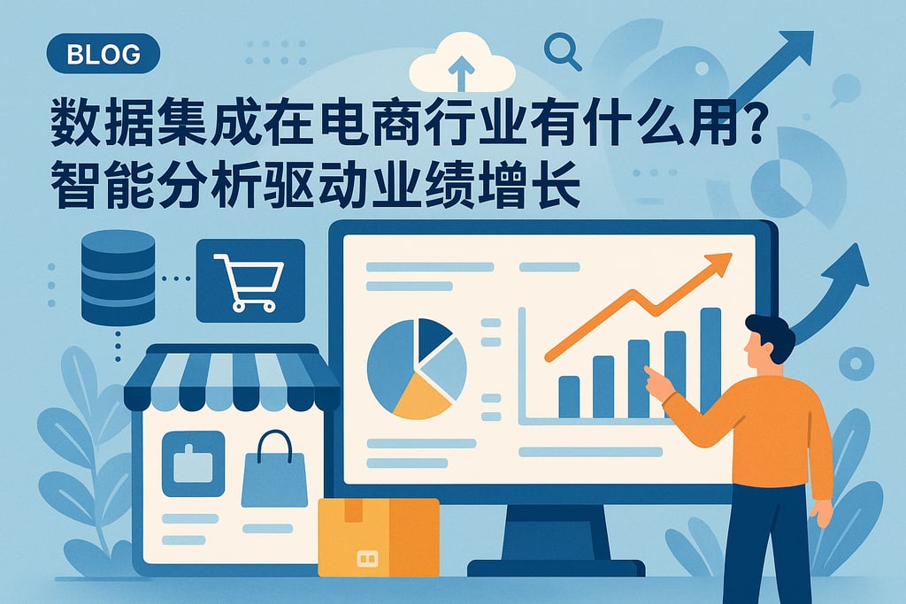 数据集成在电商行业有什么用？智能分析驱动业绩增长