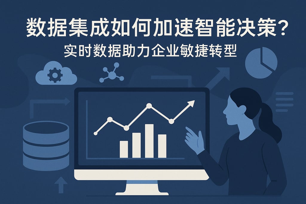 数据集成如何加速智能决策？实时数据助力企业敏捷转型