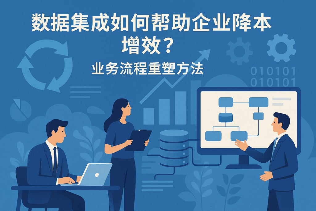 数据集成如何帮助企业降本增效？业务流程重塑方法