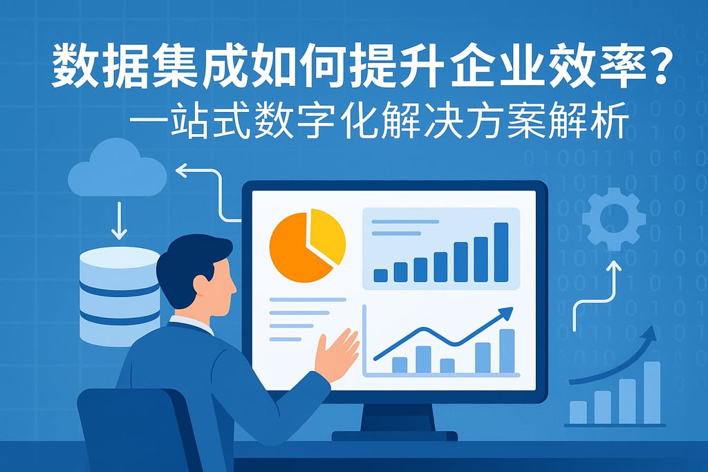 数据集成如何提升企业效率？一站式数字化解决方案解析