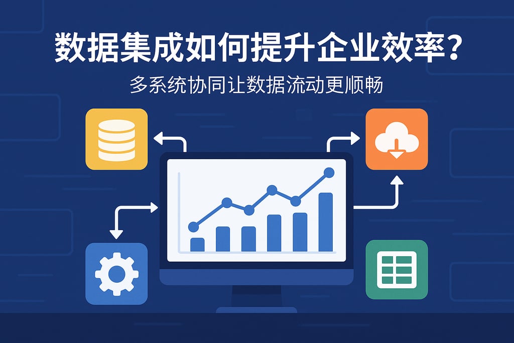 数据集成如何提升企业效率？多系统协同让数据流动更顺畅