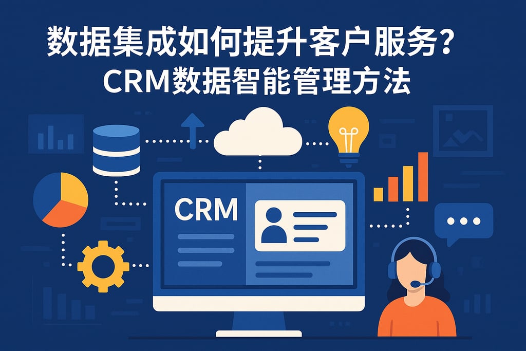 数据集成如何提升客户服务？CRM数据智能管理方法