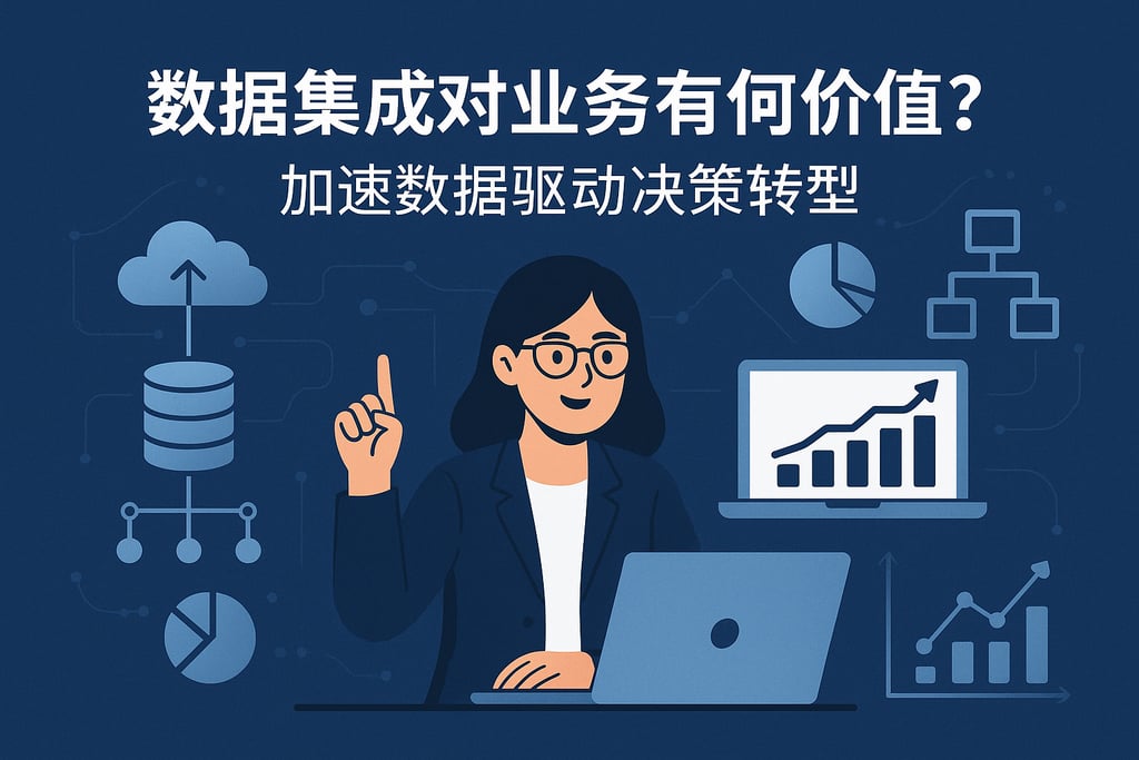 数据集成对业务有何价值？加速数据驱动决策转型