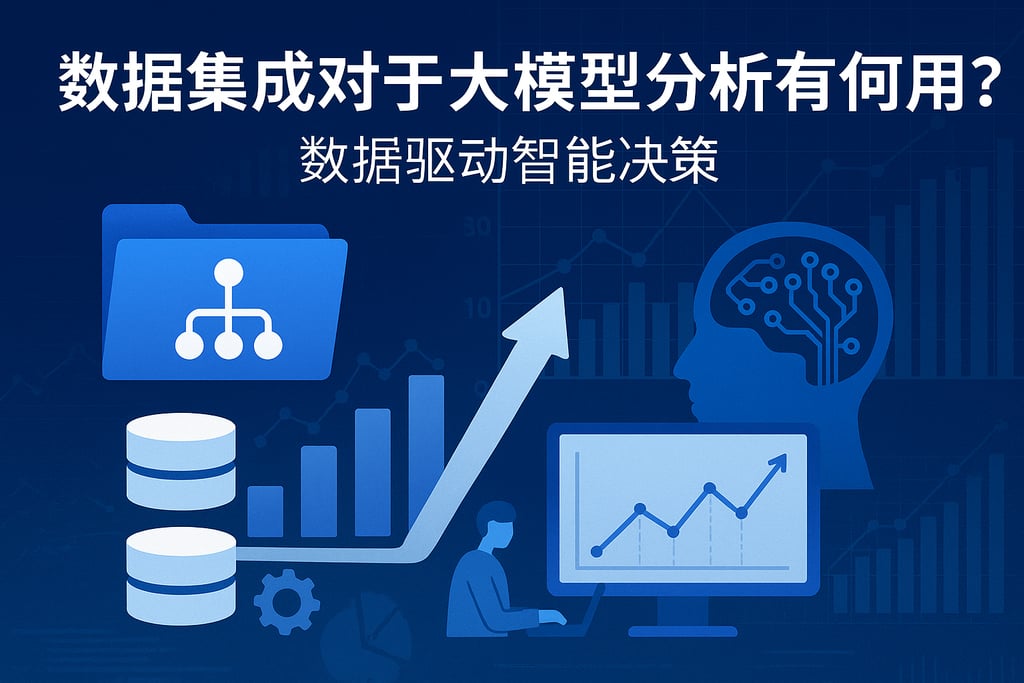 数据集成对于大模型分析有何作用？数据驱动智能决策