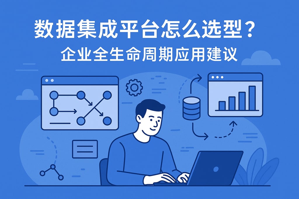 数据集成平台怎么选型？企业全生命周期应用建议