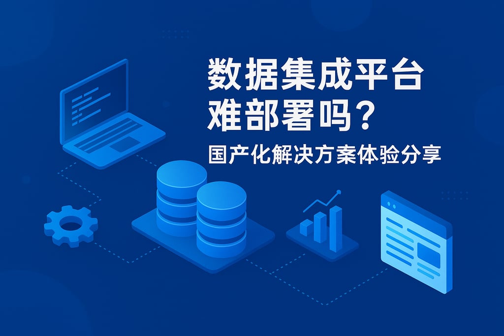 数据集成平台难部署吗？国产化解决方案体验分享
