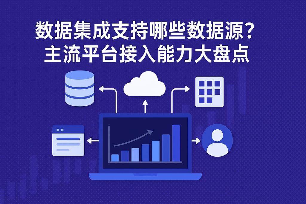 数据集成支持哪些数据源？主流平台接入能力大盘点