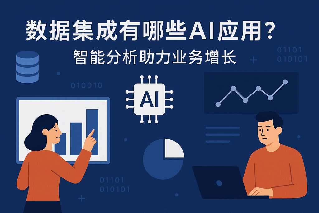 数据集成有哪些AI应用？智能分析助力业务增长
