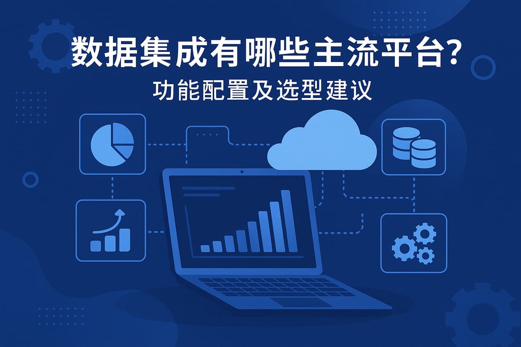 数据集成有哪些主流平台？功能配置及选型建议