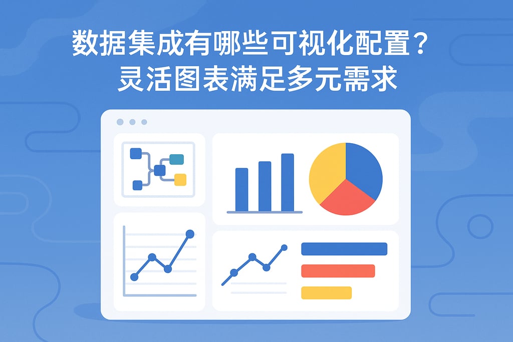 数据集成有哪些可视化配置？灵活图表满足多元需求