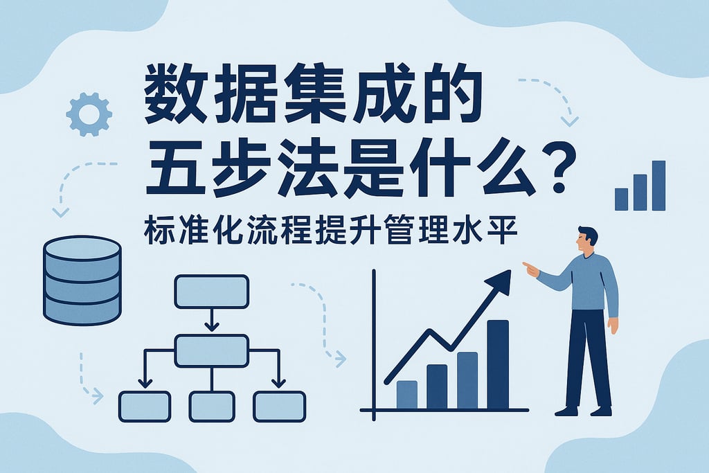 数据集成的五步法是什么？标准化流程提升管理水平